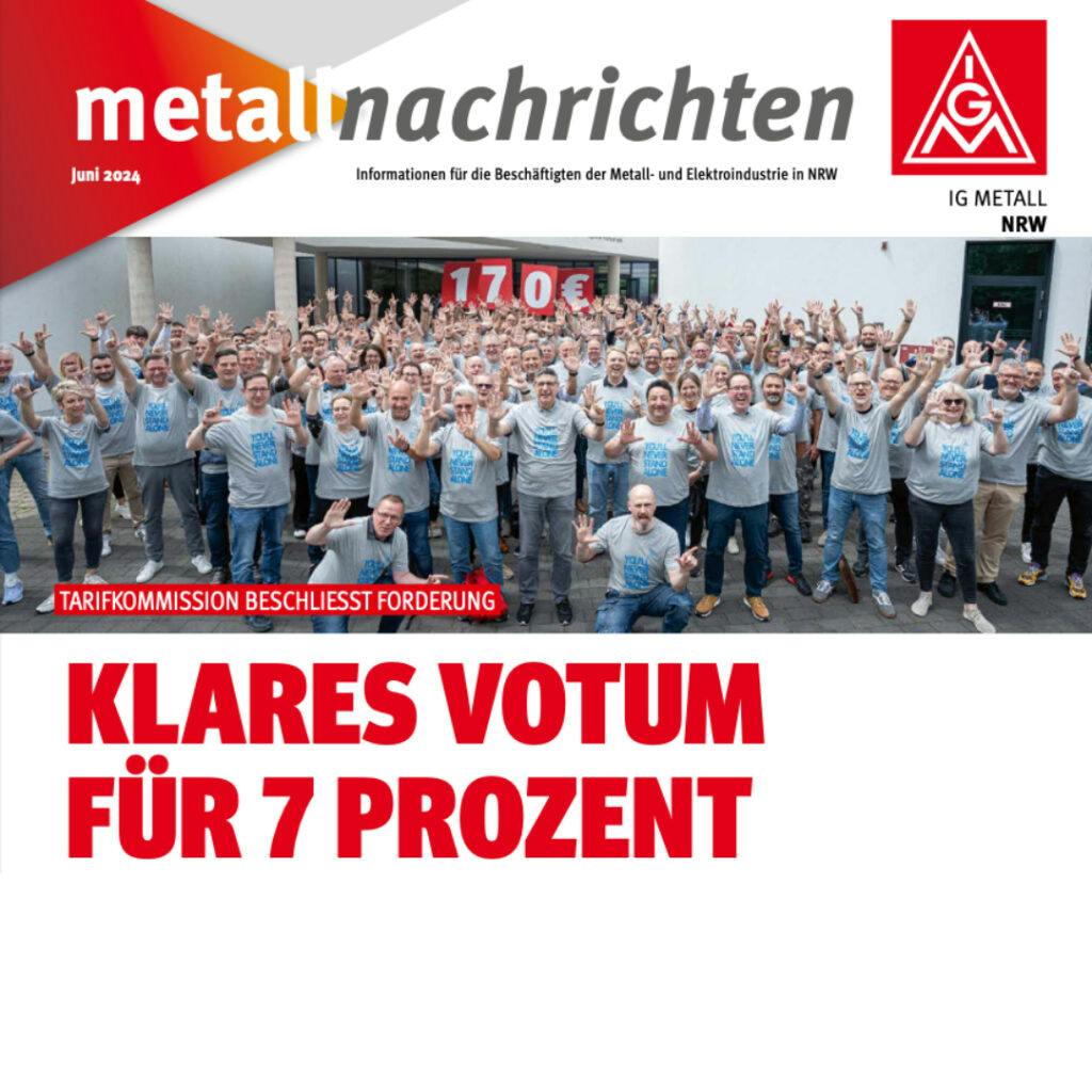 Klares Votum für 7 Prozent