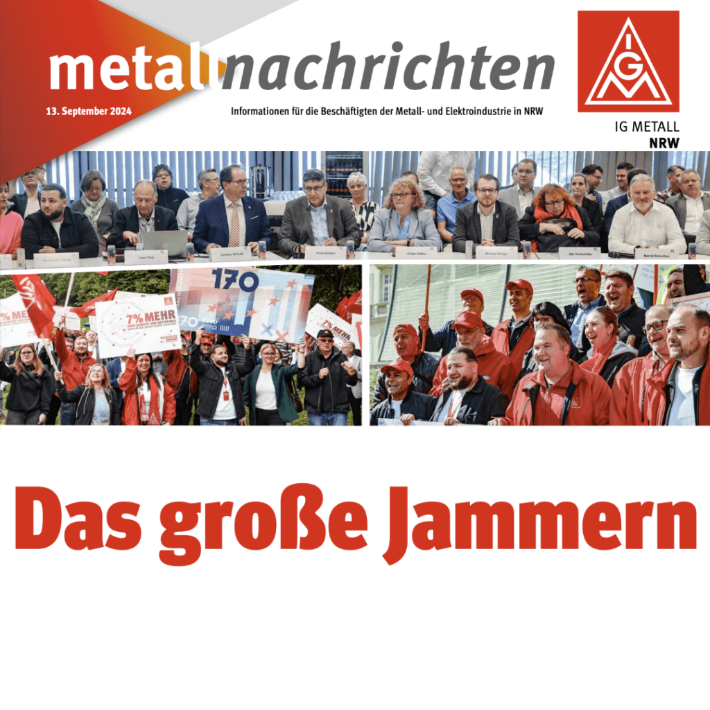 Das große Jammern...